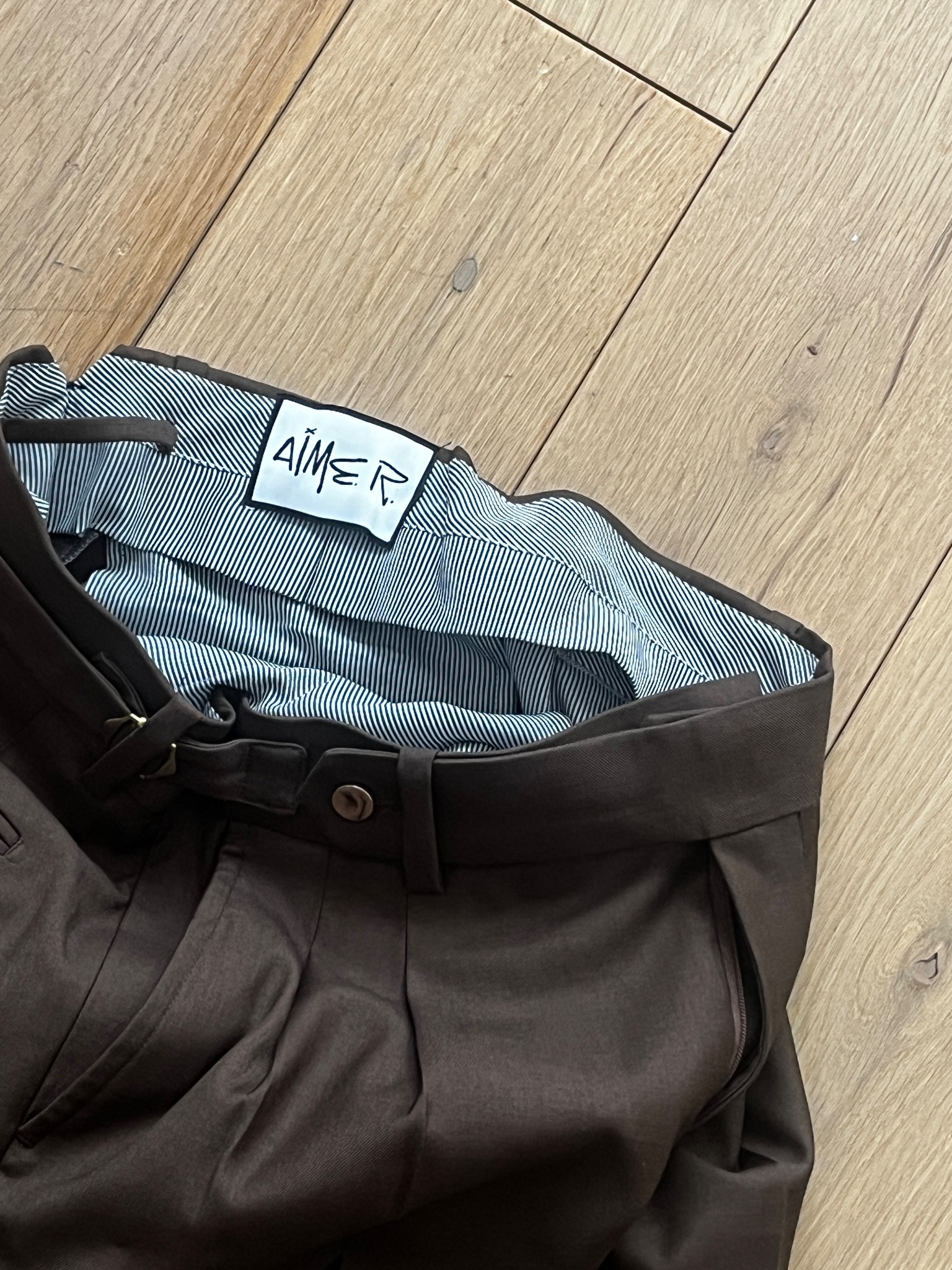 Aime.R NYC label detail